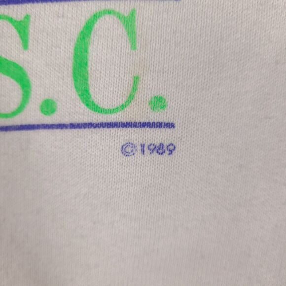Vintage 1989 Polo International Myrtle Beach SC Sweatshirt Adult XL White USA - Picture 3 of 16